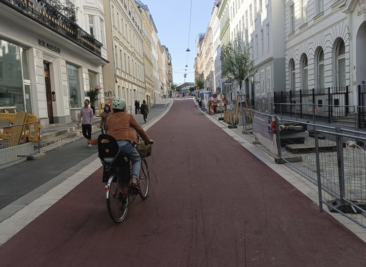 Vídní na kole: díky nové infrastruktuře počet cyklistů stále roste