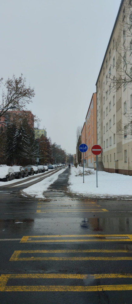 Zímní údržba cyklistických stezek je více než potřeba